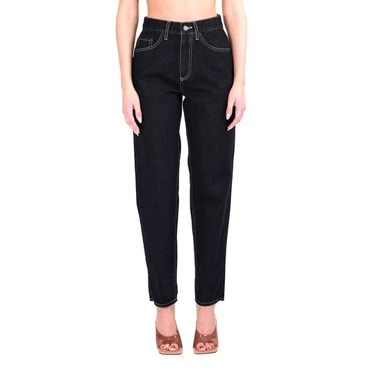 BARBARA BLACK OLDSCHOOL CARRE WOMEN JEANS SALT N PEPPER