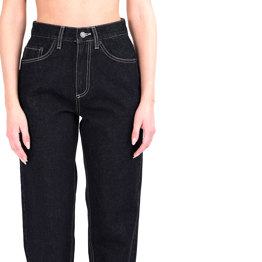 BARBARA BLACK OLDSCHOOL CARRE WOMEN JEANS SALT N PEPPER
