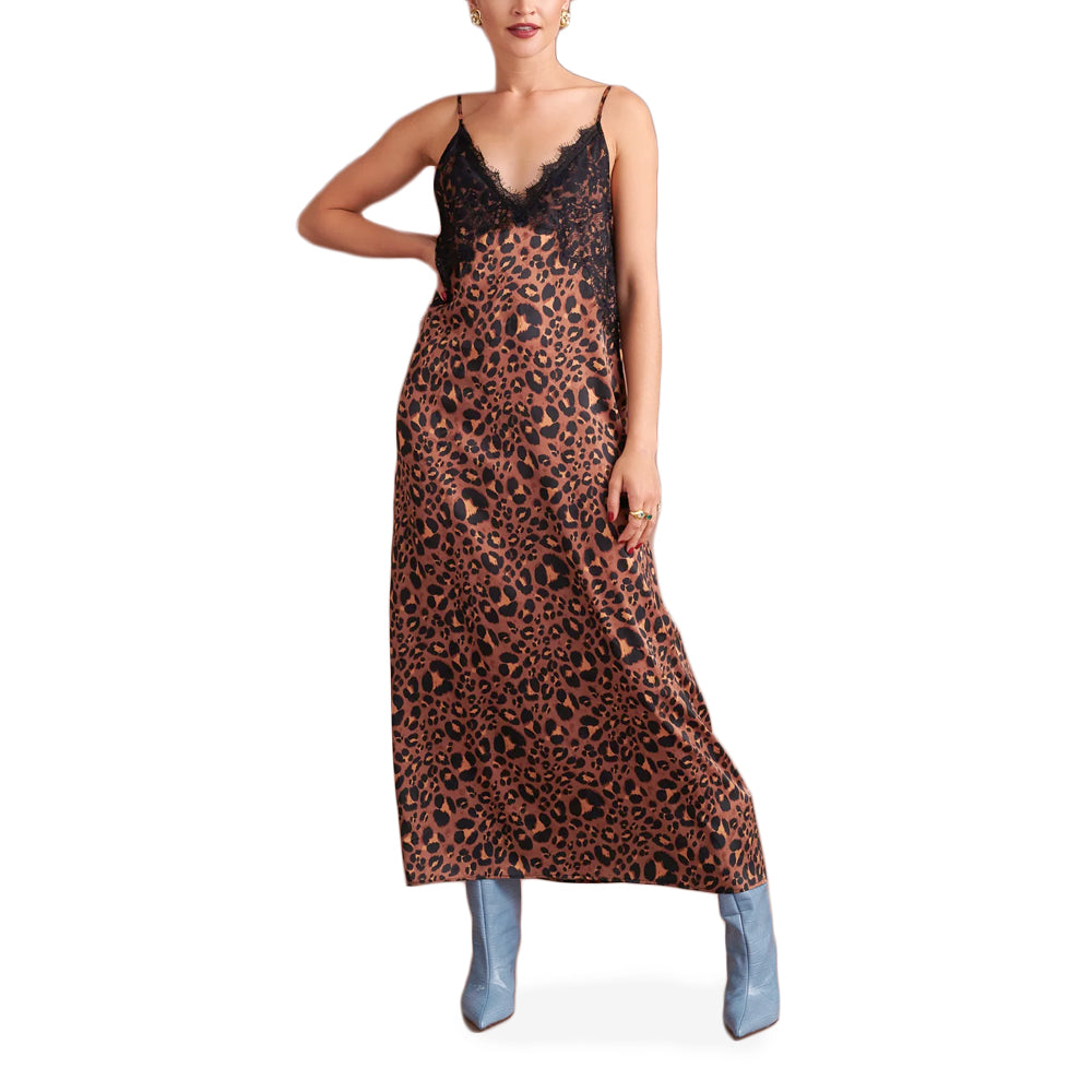 CHIARA LEOPARD WOMEN DRESS KARAVAN