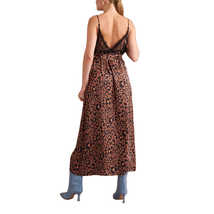 CHIARA LEOPARD WOMEN DRESS KARAVAN