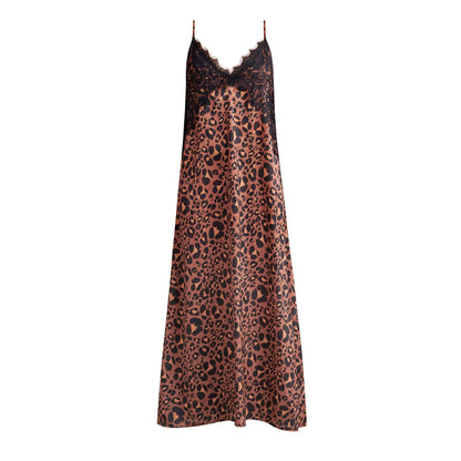 CHIARA LEOPARD WOMEN DRESS KARAVAN